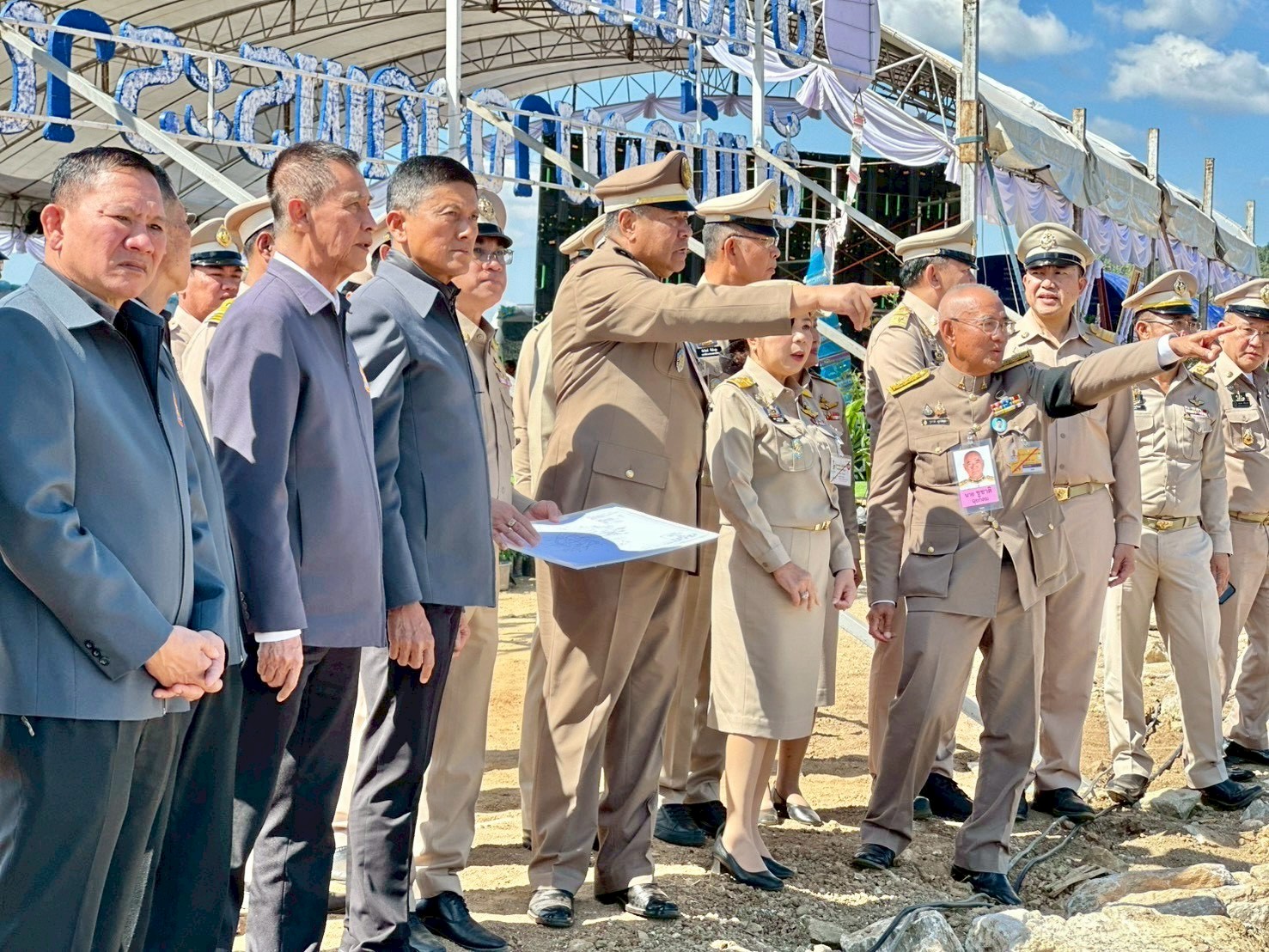 title - องคมนตรี ลงพื้นที่ติดตามและขับเคลื่อนโครงการอ่างเก็บน้ำห้วยจะกาอันเนื่องมาจากพระราชดำริ ตำบลแม่ลาน อำเภอลี้ จังหวัดลำพูน